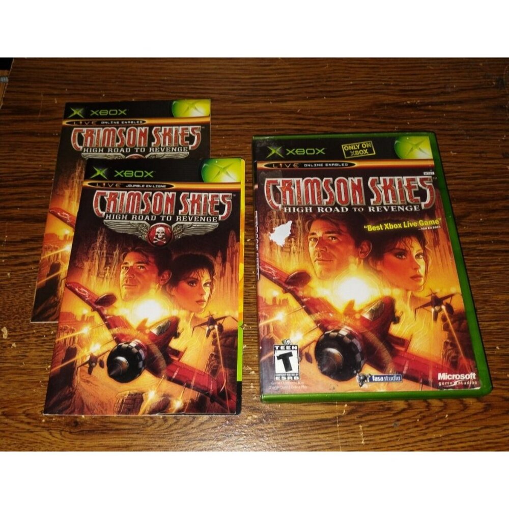 Crimson Skies: High Road to Revenge (Microsoft Xbox, 2003)